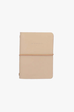 Notebook Vegan Leather Sand