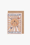 Tarot Sun Birthday Card