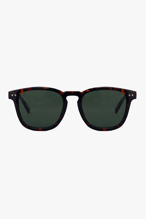 Metis Tortoise Green Sunglasses