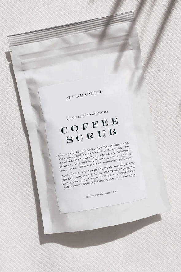Coconut Tangerine Coffee Scrub