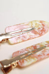 Hair Clip Rhubarb