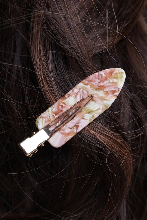Hair Clip Rhubarb
