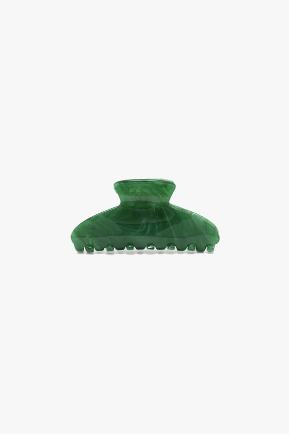 Hair Clip Large Green