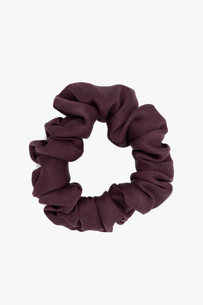 Les Soeurs Silk Scrunchie Burgundy Large