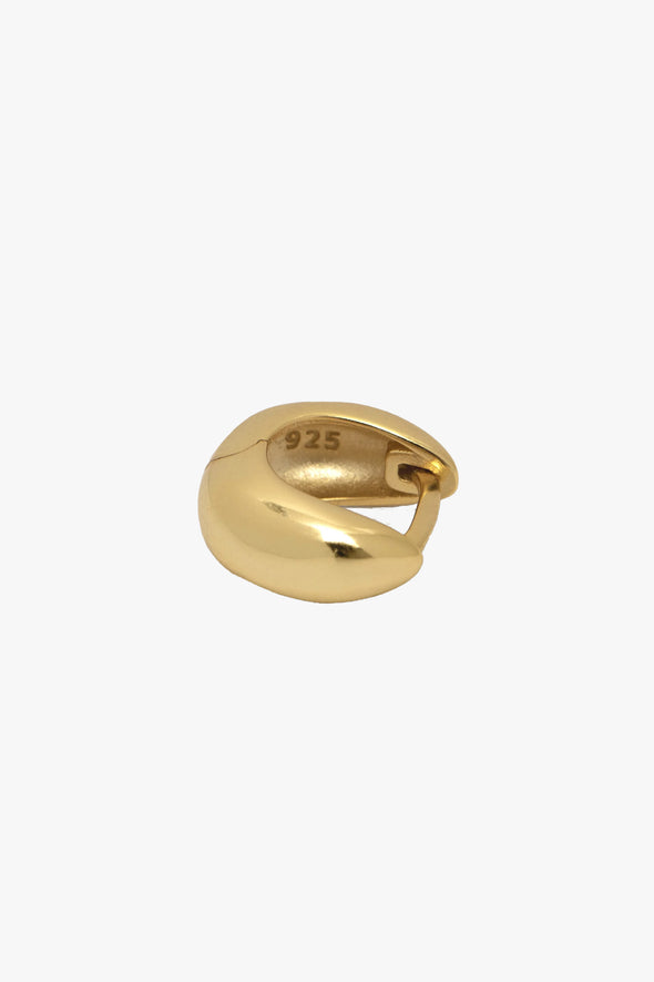 Joanne Chunky Drop Mini Gold Earring