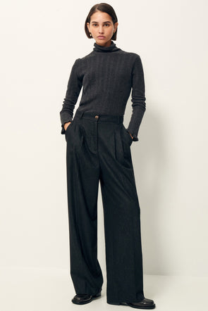 Emilio Trousers Stoneblack