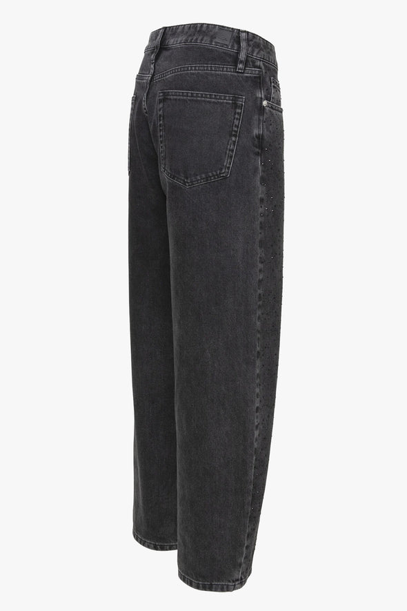 Marissa Strass Denim Trousers