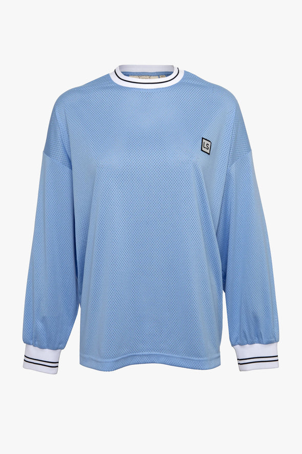 Dillon Mesh Tee Light Blue