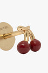 Jolie Cherry Stud Earring