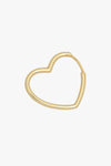 Jenny Heart Earring Gold