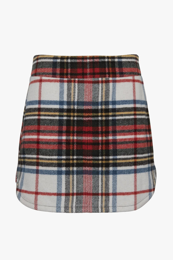 Trey Mini Skirt Check