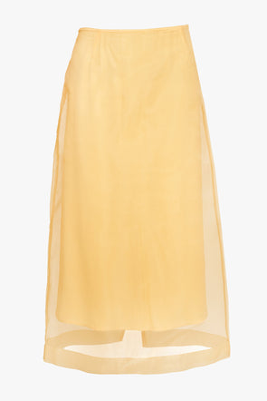 Bruce Organza Skirt Butter