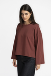 Aline LS T-Shirt Bordeaux