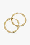 Fara Twisted Set Earrings Gold