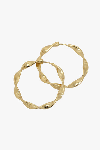 Fara Twisted Set Earrings Gold