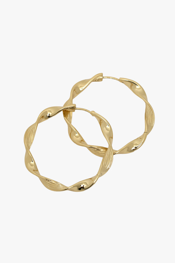 Fara Twisted Set Earrings Gold