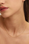 Romee Twisted Chain Necklace Gold