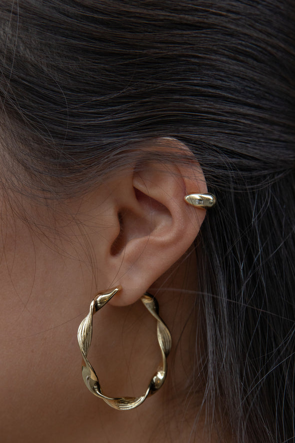 Fara Twisted Set Earrings Gold