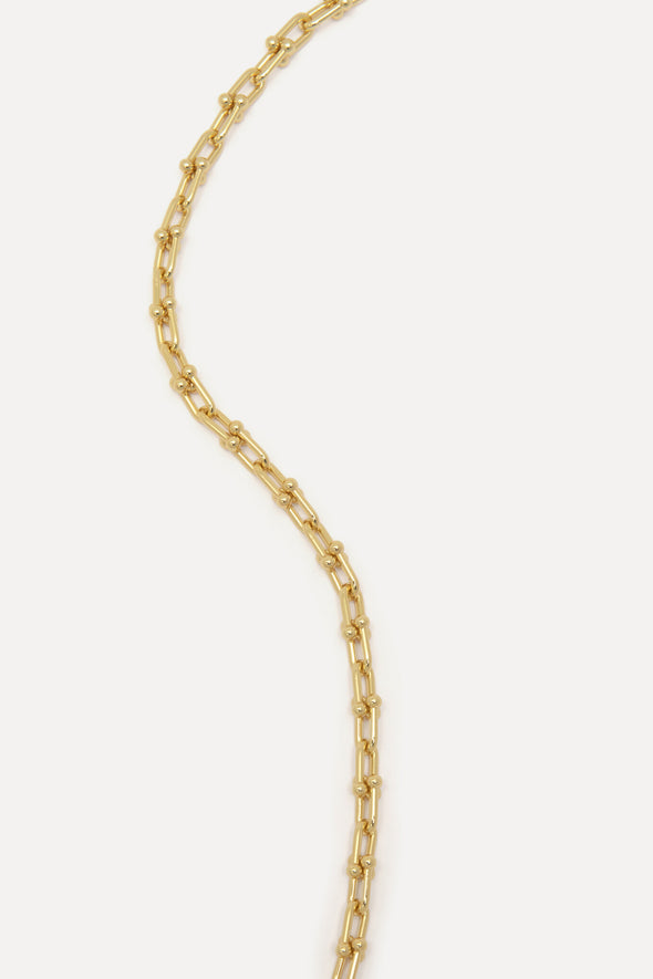 Rana Horseshoe Necklace Gold
