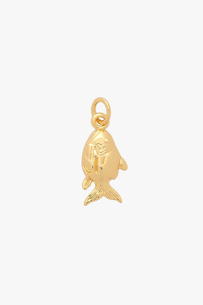 Fish Charm Gold