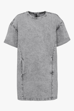 Rocco Denim Dress Grey