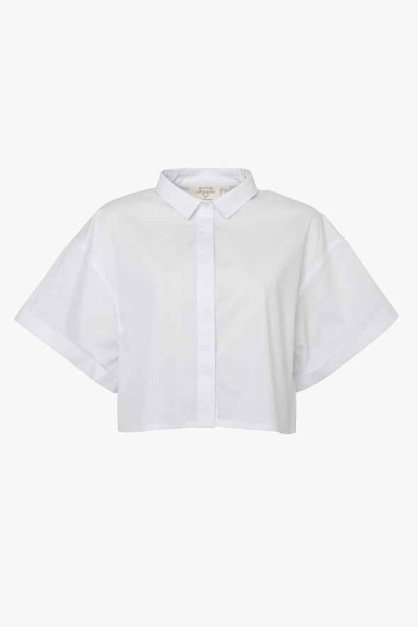 Alani Popeline Shirt White