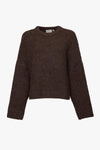 Archie Hairy Knit Brown