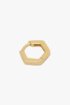Jeanne Hexagon Gold Earring