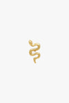 Jolie Snake Gold Earring