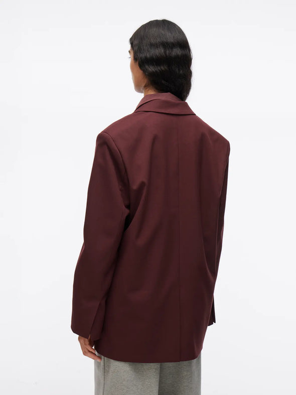 Lia Oversized Blazer Chocolate