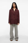 Lia Oversized Blazer Chocolate