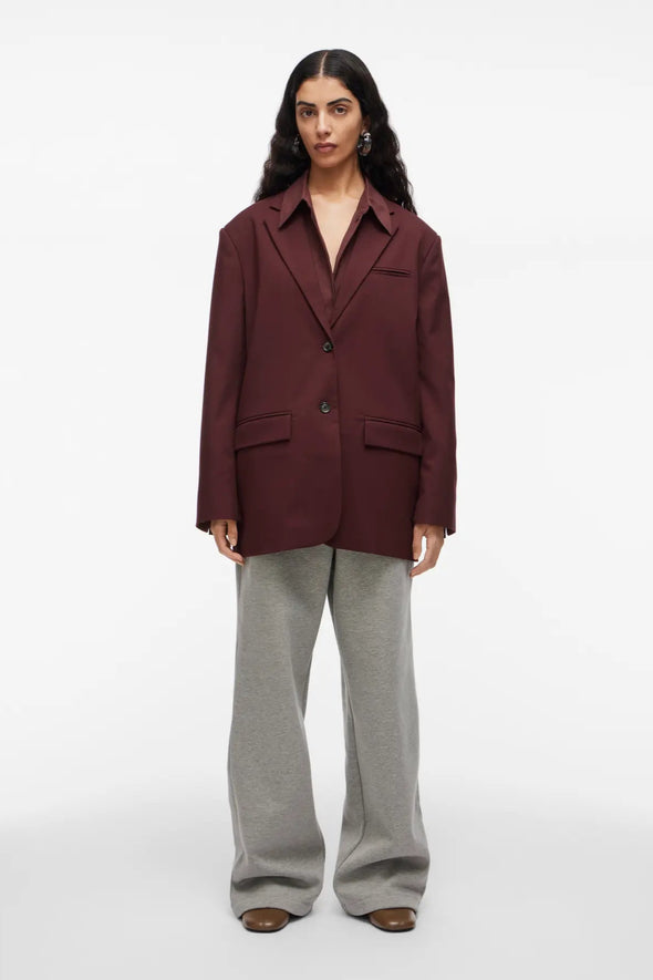 Lia Oversized Blazer Chocolate