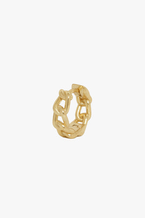 Jeanne Chain Gold Earring