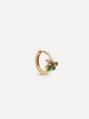 Jeanne Double Gem Earring
