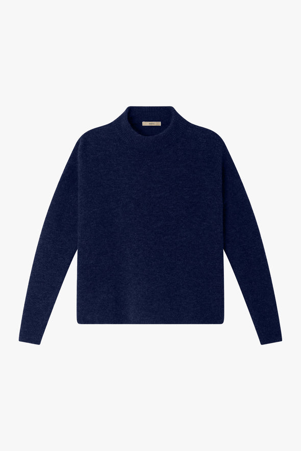 Kunlun Merino Jumper Blue