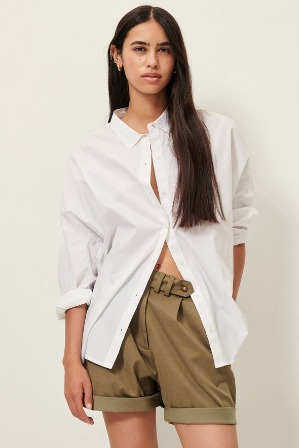 Maemi O Shirt Optical White