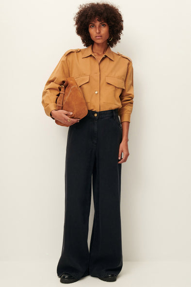 Dalt Denim Trousers Black