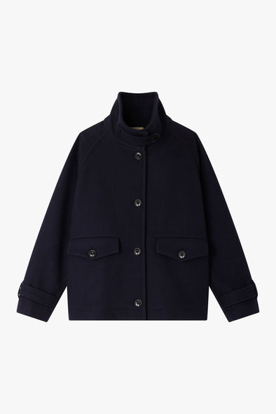 Lee Wooly Coat Navy
