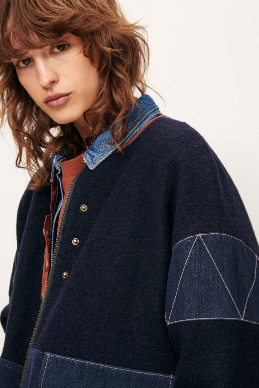 Cold Night Jacket Mood Indigo