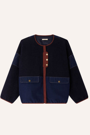 Cold Night Jacket Mood Indigo
