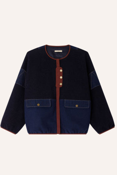 Cold Night Jacket Mood Indigo