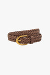 Bonito Leather Belt Dark Coffee