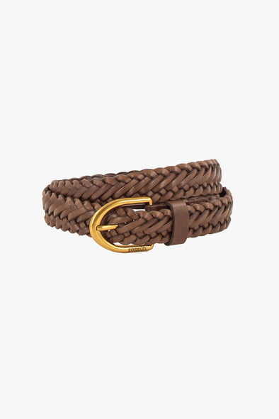 Bonito Leather Belt Dark Coffee