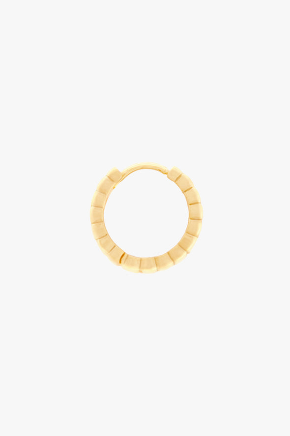 Sunset Huggie Goldplated