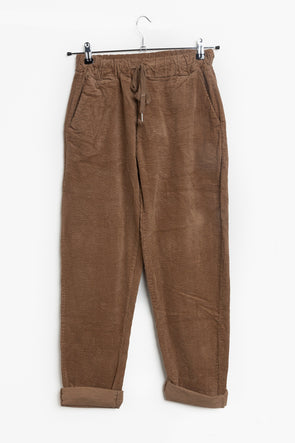 Axelle Rib Trousers Camel