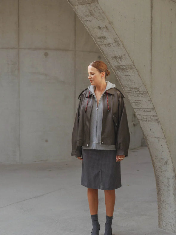 Maud Vegan Leather Jacket