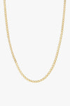 Long Mariner Chain Necklace Goldplated (60cm)