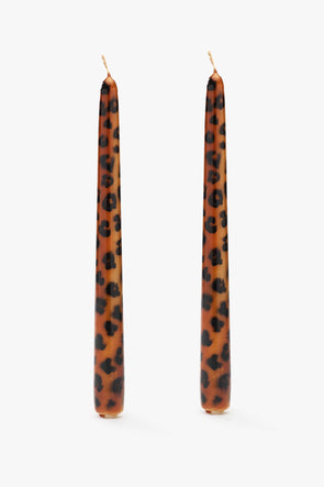 Leopard Candle Set
