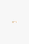 Single Key To My Heart Stud Earring Goldplated