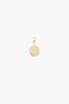 Smiley Necklace Charm Silver Goldplated